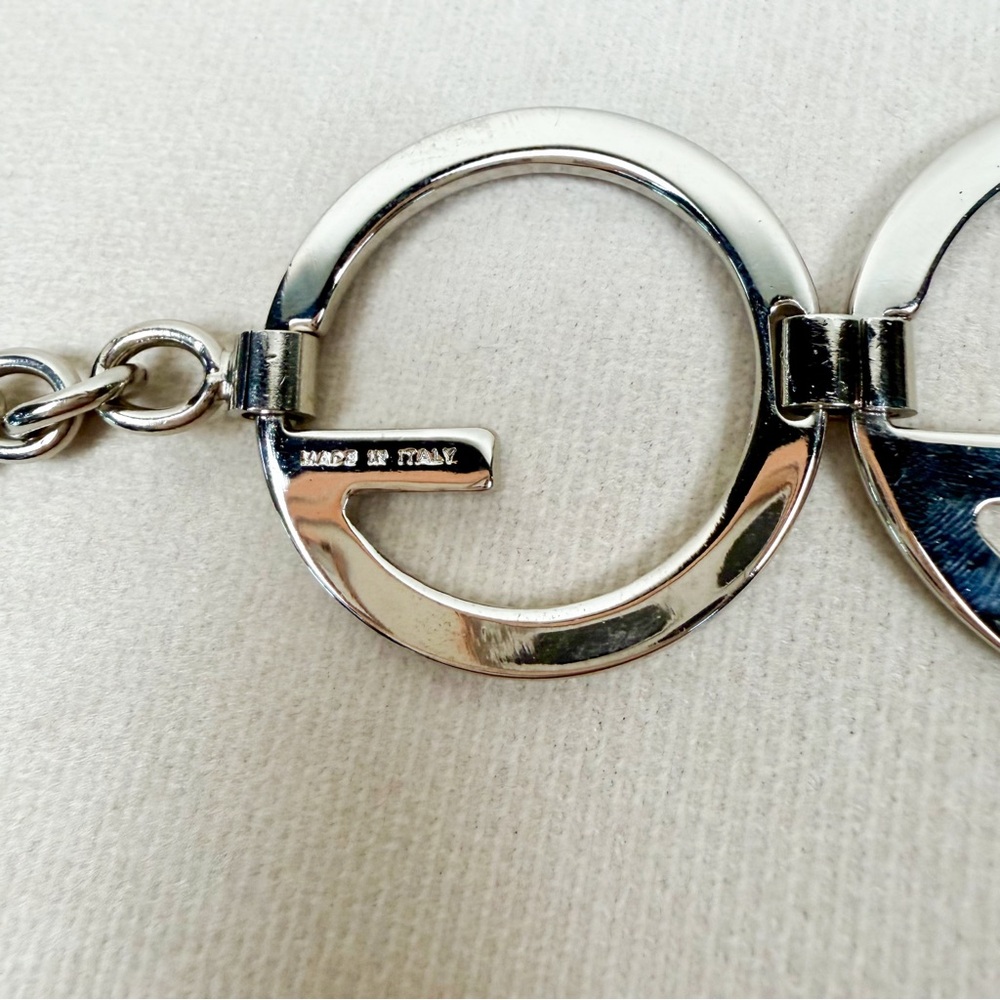 Authentic Gucci Interlocking G Circle Chain Belt … - image 5